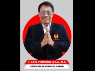 Ketua Umum KONI Kota Cimahi, H. Aris Permono, S.Sos, M.Si.,